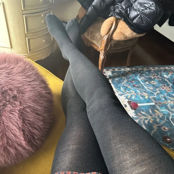 Accessories Black Tights Used Poshmark